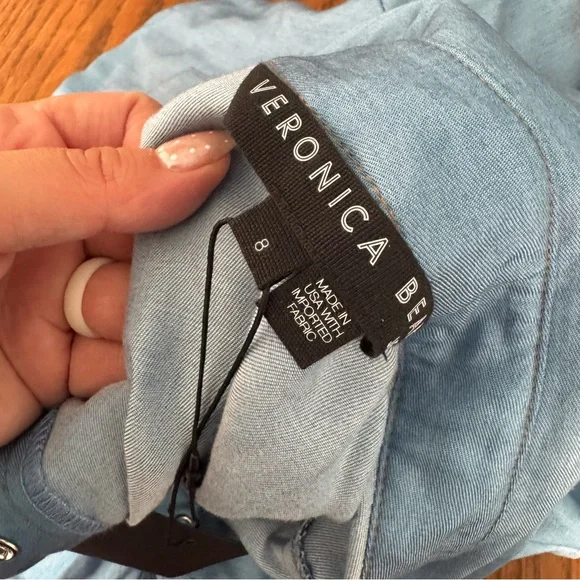 VERONICA‎ BEARD
Sierra Ruched Dress NWT SZ 8 - Picture 9 of 15